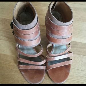 Matisse brown leather sandals